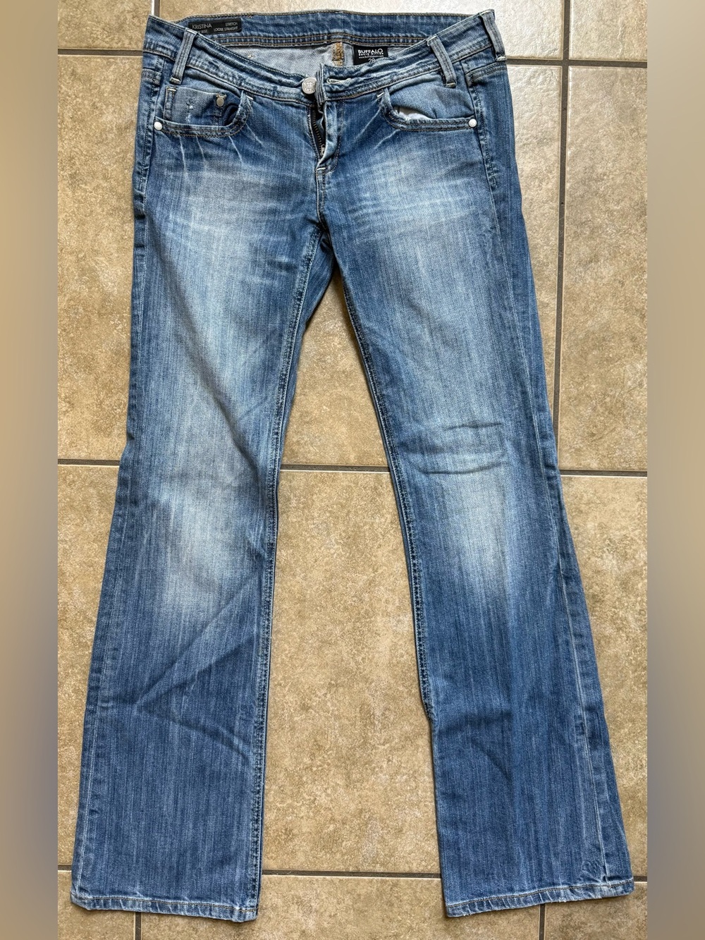 Buffalo David Bitton Women’s Jeans Size 28 Kristina Low Rise Stretch Straight